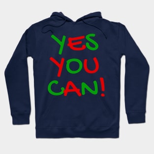 Yes You Can  - 01 - Novelty Hip Hop Hoodie